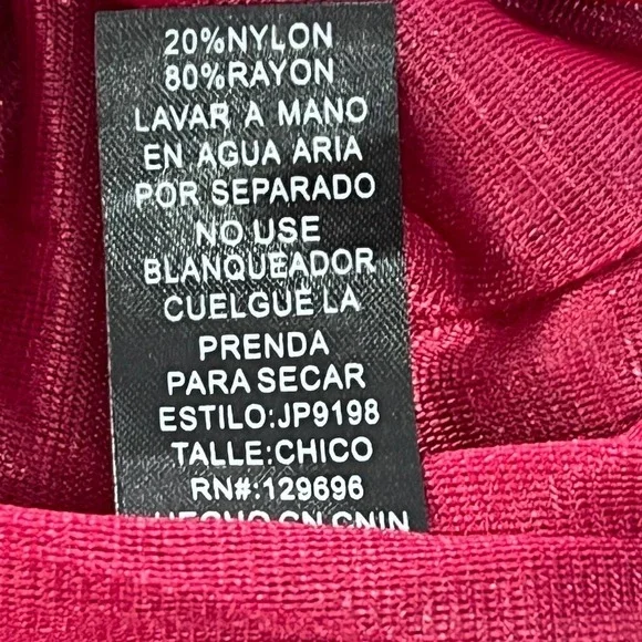 LOVPOSH LONG SLEEVE GEO FLORAL CROCHET TRIM LACE FLOUNCE‎ ROMPER MULTI SMALL EUC - Picture 10 of 10